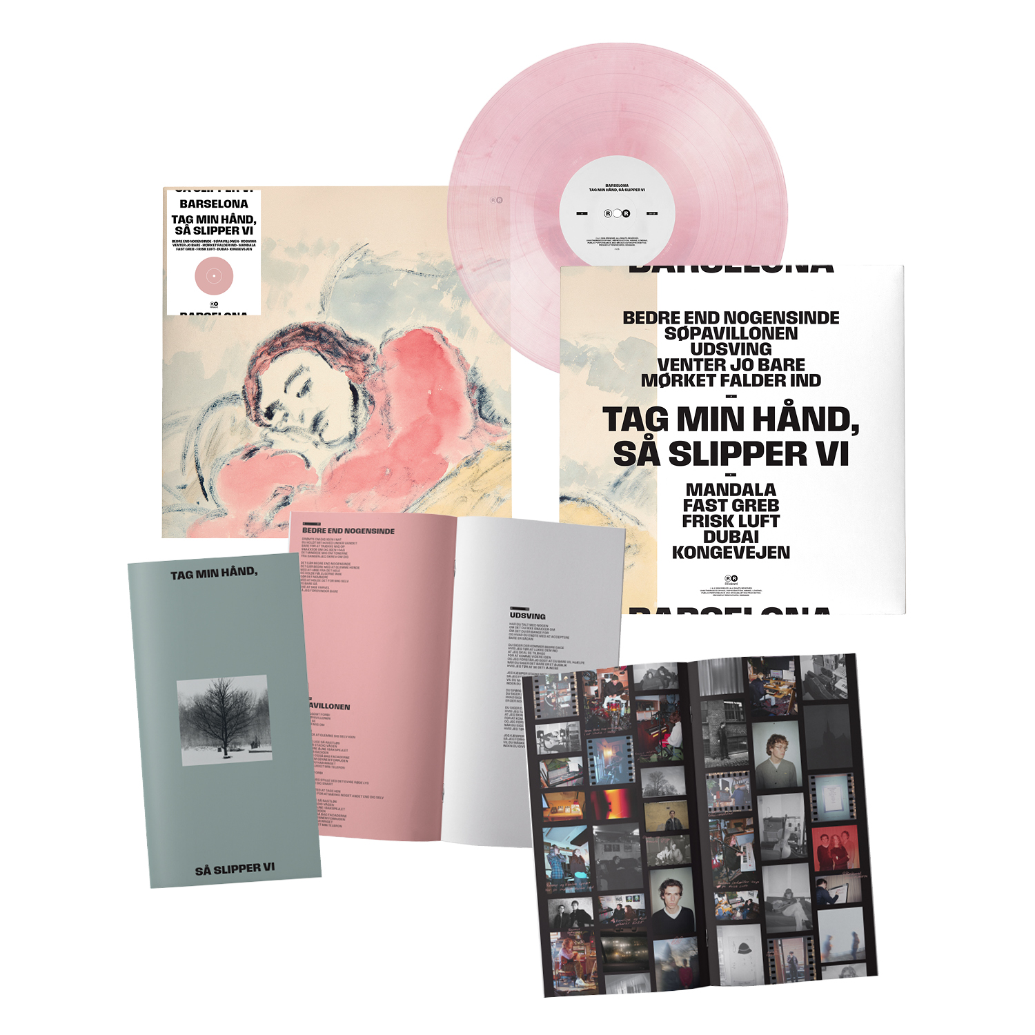 Tag Min Hånd, Så Slipper Vi – Støvet rosa (SIGNERET) - Billede 2